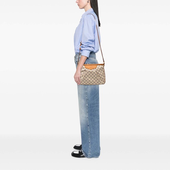 Pre-Loved Louis Vuitton Damier Azur Siracusa PM - Picture 7 of 7